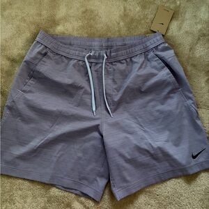 Nike Dri-FIT Light Gray Shorts